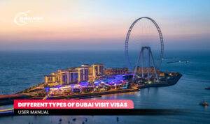 Types of Dubai Visit Visa | Dubai Visit Visa Blog Banner by The Dubai Visit Visa