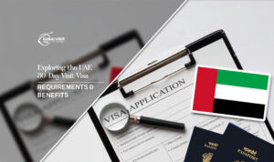 UAE 30-day visit visa | Dubai 30-day tourist visa blog banner by the dubai visit visa