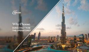 Dubai visa via agent | Dubai visa through operator blog banner by the dubai visit visa