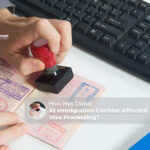 Dubai AI immigration corridor | Dubai airport AI immigration Blog Banner by The Dubai Visit Visa