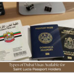 Dubai visa types for Saint Lucia passport holders