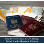 Nepal traveler applying UAE visa