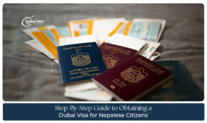 Nepal traveler applying UAE visa