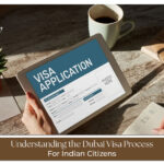 Indian traveler applying Dubai visa