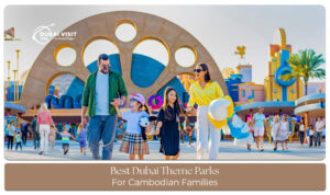 Dubai theme parks for Cambodian families with exciting rides, kid-friendly attractions, and unforgettable family entertainment.