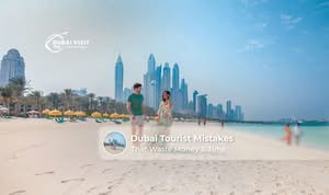 Tourists planning a Dubai trip while avoiding common travel mistakes and unnecessary expenses