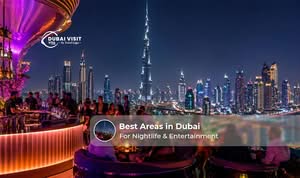 Visitors enjoying Dubai nightlife at luxury restaurants, clubs, and entertainment venues across the city