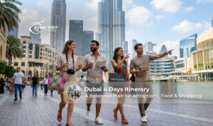 Dubai 4 days itinerary covering top attractions and experiences.