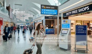 Dubai Airport facilities for tourists.