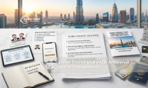 Dubai tourist visa FAQs for first-time applicants.
