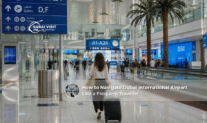 Navigating Dubai International Airport for a smooth arrival.