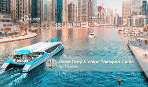 Dubai ferry and water transport guide for tourists.