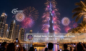 Dubai New Year countdown guide with fireworks and celebration tips.