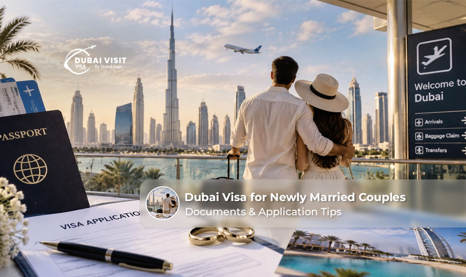 Dubai visa guide for newly married couples.