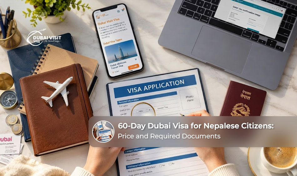 60-day Dubai tourist visa for Nepalese citizens travelling to the UAE