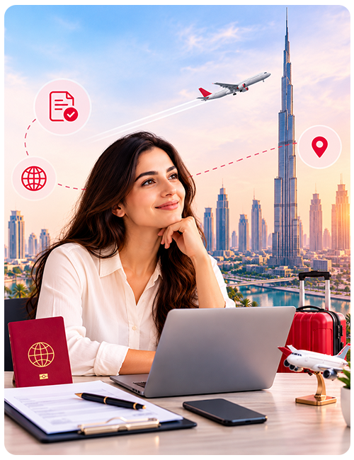 Dubai visa application assistance